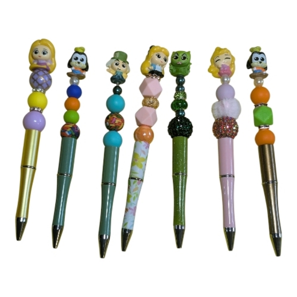 Hand Crafted Other - Handcrafted Disney Doorable Character Pens Buyers Choice NEW Orange